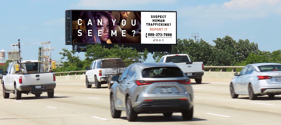 Clear Channel expands anti-trafficking DOOH campaign